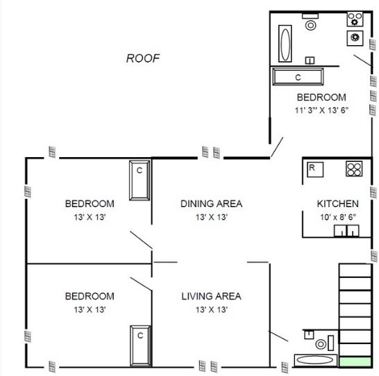 3 bed/2 bath Apartment in Baltimore, MD