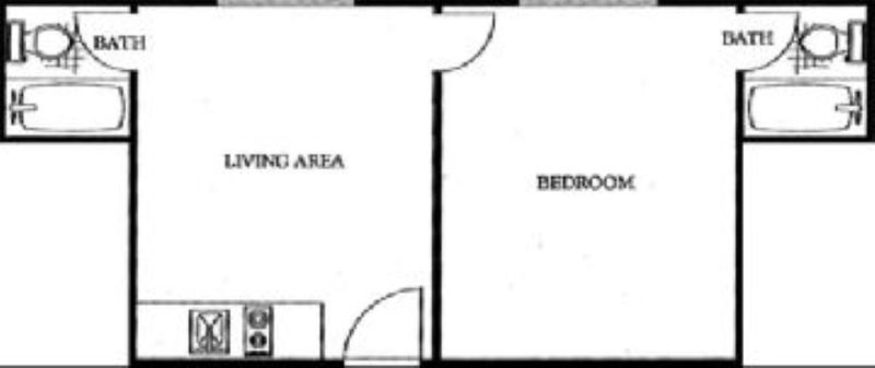 1 bed/1 bath Apartment in Los Angeles, CA